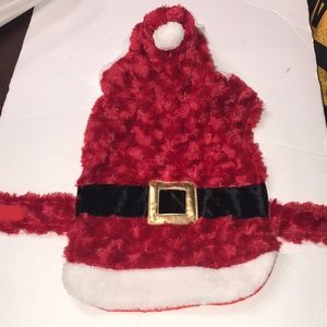 NWT Pet Santa Claus Costume